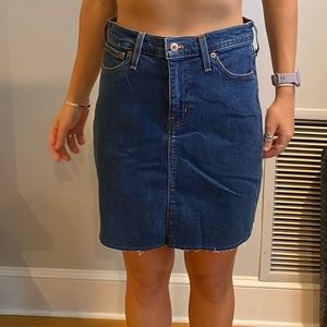 Jcrew Aline jean skirt